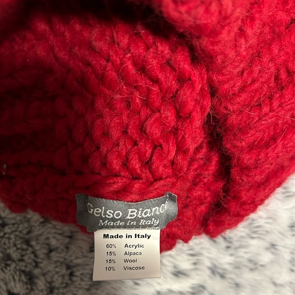 Gelso Bianca Italian made knit hat - Picture 2 of 2